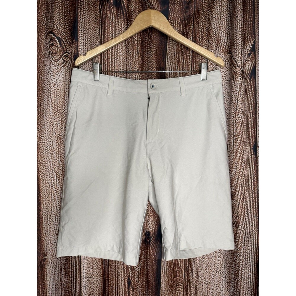 AdiPure by Adidas Mens Chino Khaki Golf Shorts Size 32